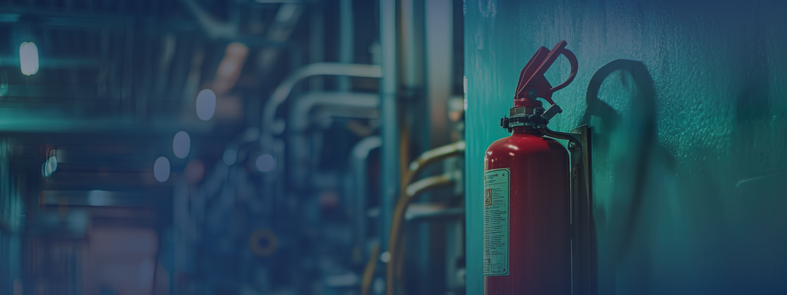 Fire Extinguisher Service Background